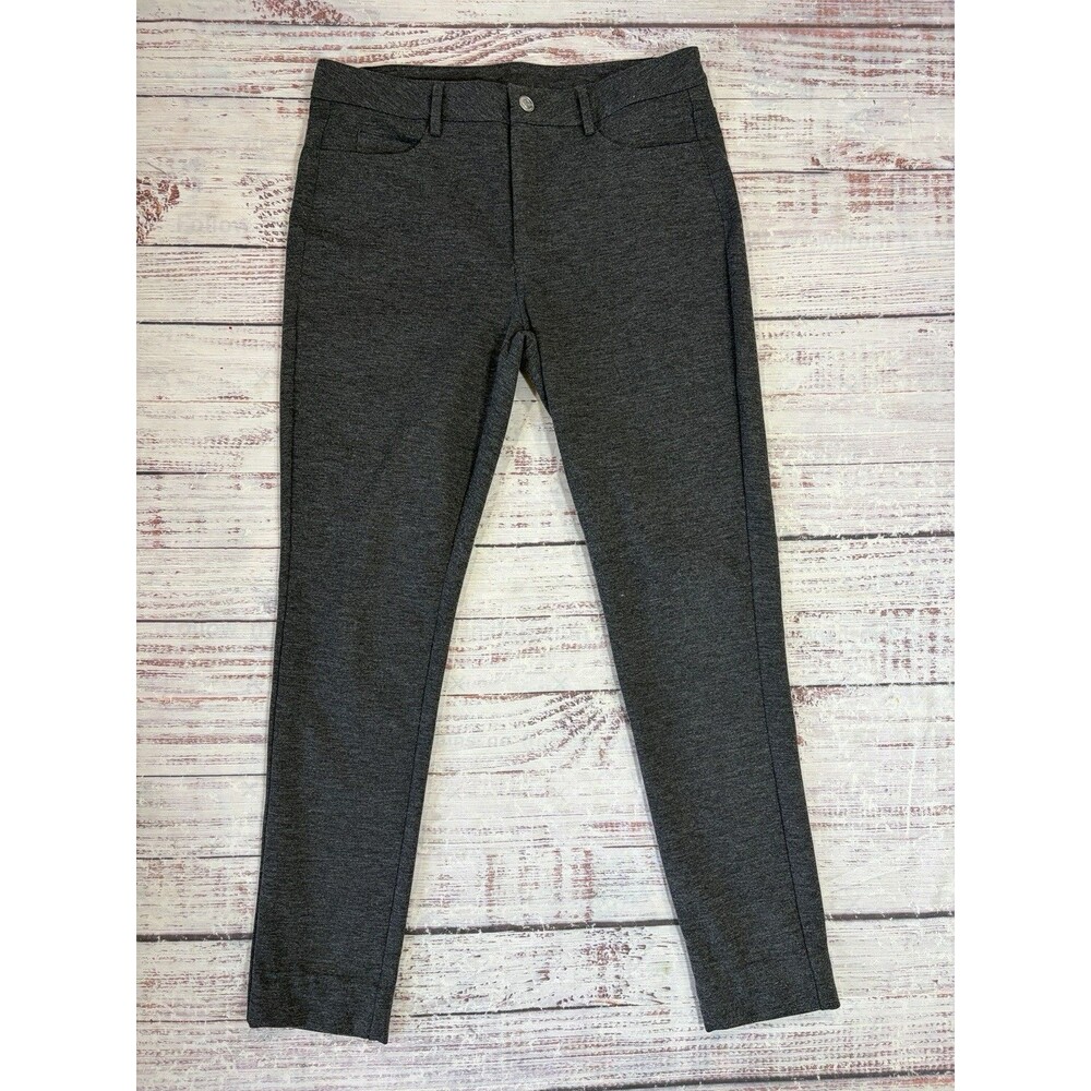 Michael Kors Womens Size 6 Gray Slim Ankle Dress Pants Stretch Career Wear - Picture 2 of 8